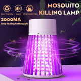Lâmpada de Choque, Mata Mosquito recarregável USB